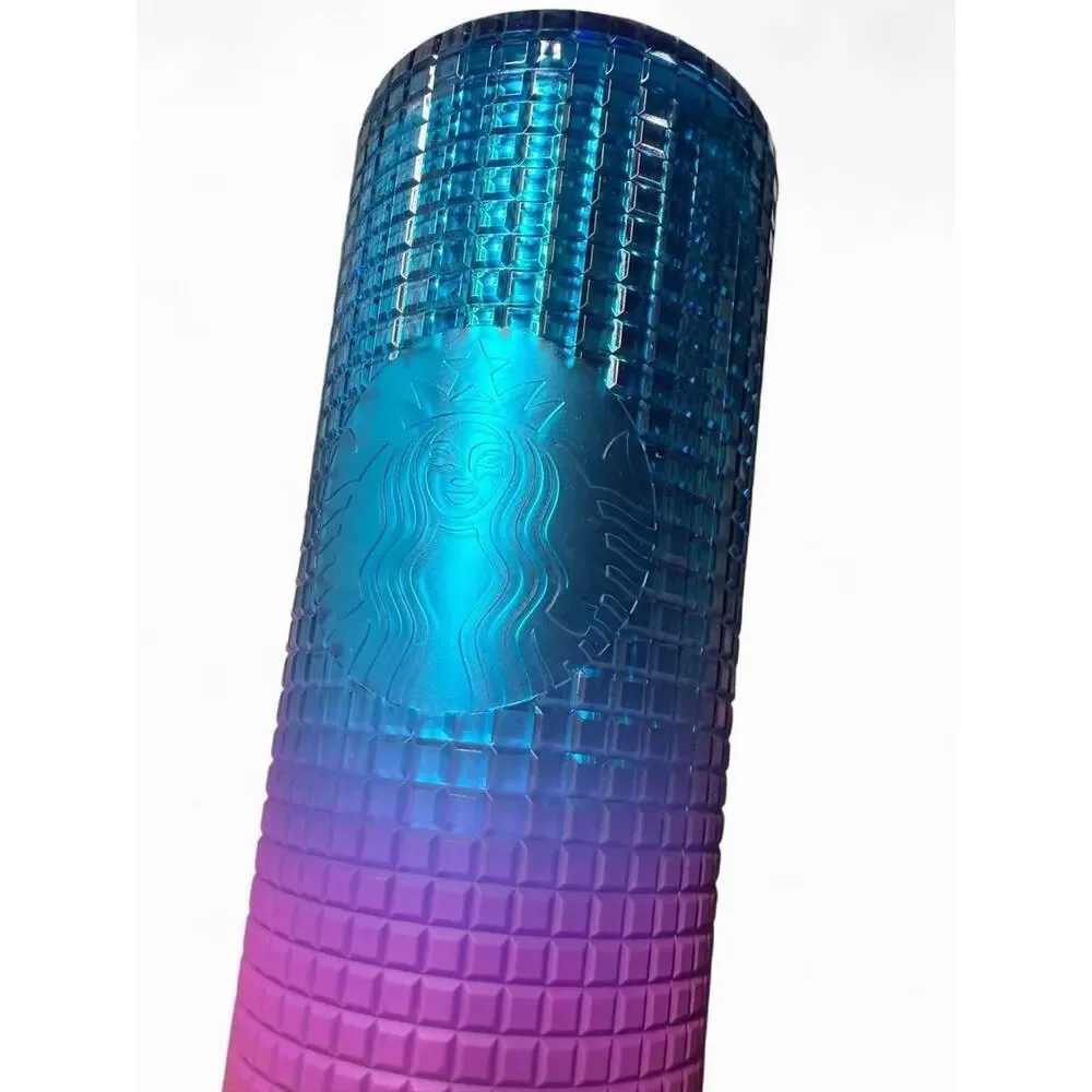 Starbucks Rainbow Grid Tumbler Summer 2023 Tim Singleton Pride 24oz Cold Cup NEW